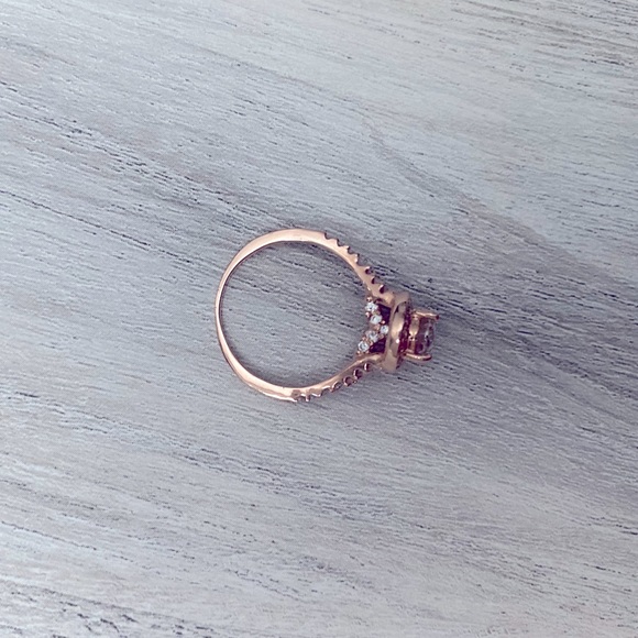 COPY - Size 6 Rose Gold Diamond Engagement Ring - Picture 2 of 5